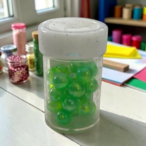 Bubu Yuvarlak Boncuk 8mm Tek Renk