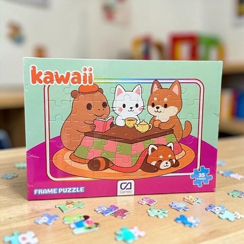 Ca Games Kawaıı Puzzle Frame 35 Parça
