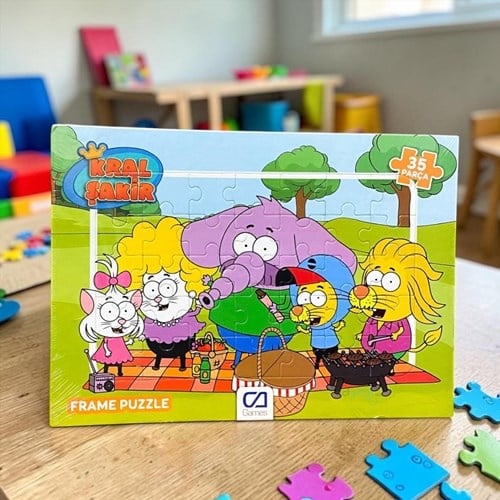 Ca Games Kral Şakir Frame Puzzle 35 Parça