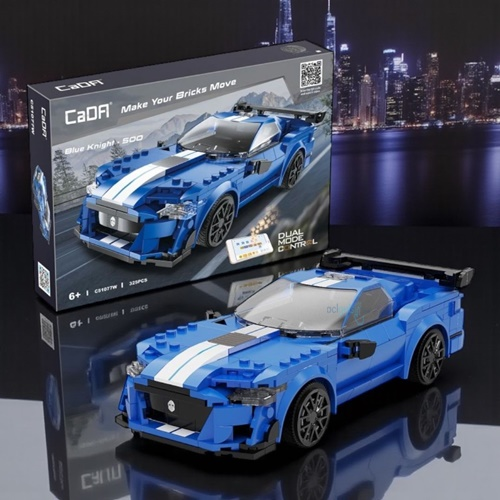 Cada Lego Mavi Yarış Arabası 325 Parça