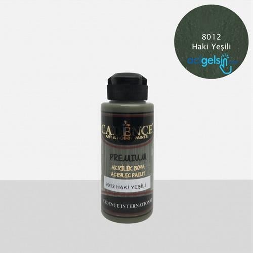 Cadence Premium Akrilik Boya Haki Yesil 120 Ml - 801
