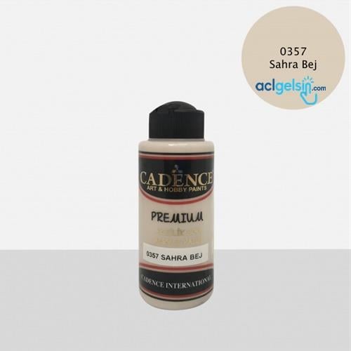 Cadence Premium Akrilik Boya Sahra Bej 120 Ml 0357