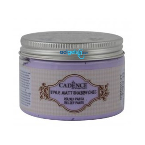 Cadence Rölyef Pasta Kumaş Lavanta S-9 150ml