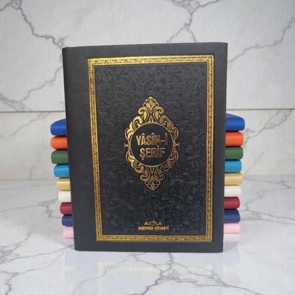 Çanta  Boy Termoderi Kapaklı 128 Sayfa Yasin Siyah