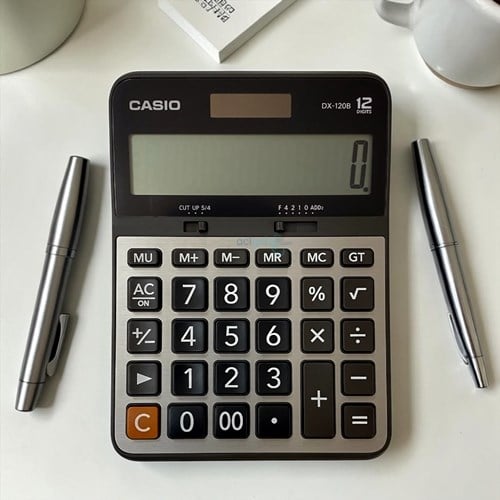 Casio Dx-120b Dc Hesap Makinesi