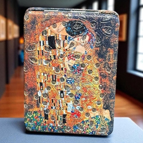 Cep Aynası Dikdörtgen Taşlı Van Gogh