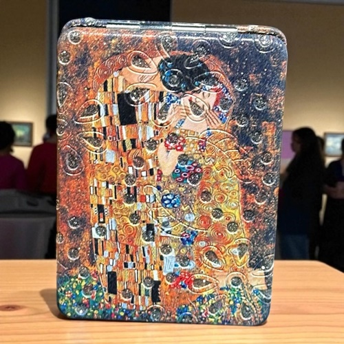 Cep Aynası Dikdörtgen Taşlı Van Gogh