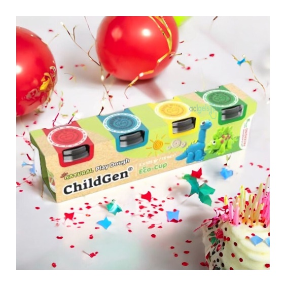 Childgen Oyun Hamuru 125 Gr 4'lü Set