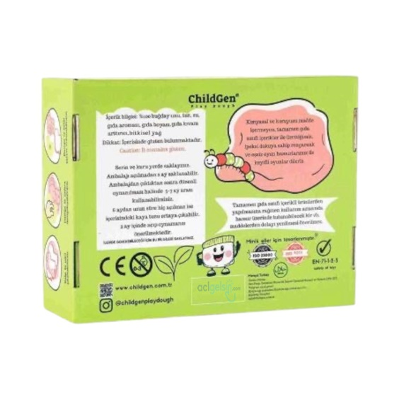 Childgen Premium Oyun Hamuru Seti Araçlar