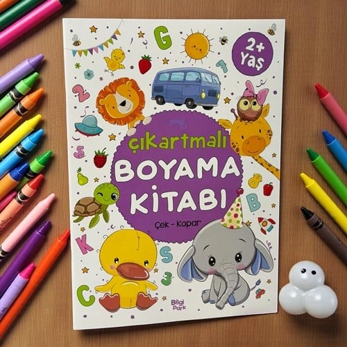 Çıkartmalı Boyama Kitabı / 2 Yaş +