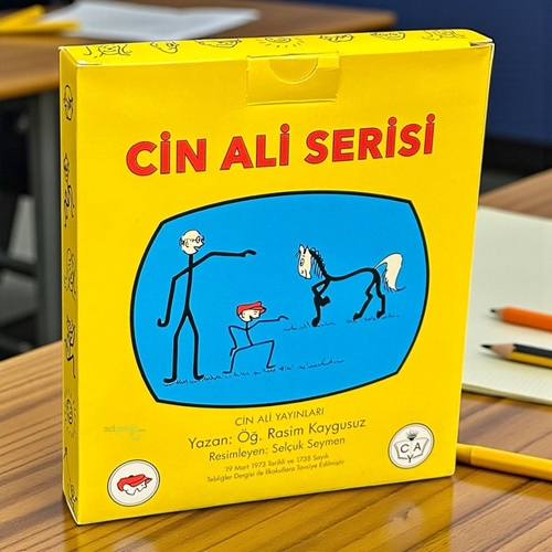 Cin Ali Serisi Kutulu Set (10 Kitap Takım) - Rasim Kaygusuz