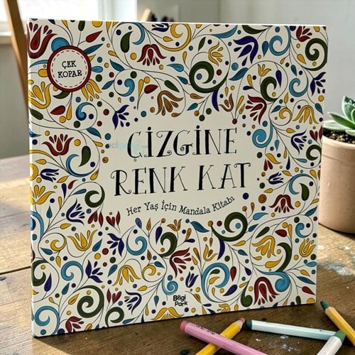 Çizgine Renk Kat – Her Yaş İçin Mandala - Çek Kopar