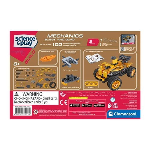 Clementoni Mekanik Laboratuvarı Buggy & Quad