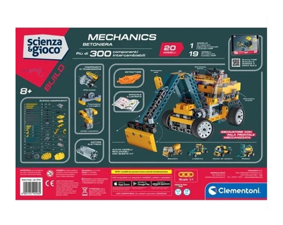 Clementoni Mekanik Laboratuvarı İnşaat Kamyonu
