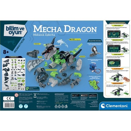 Clementoni Robotik Laboratuvarı Mecha Dragon