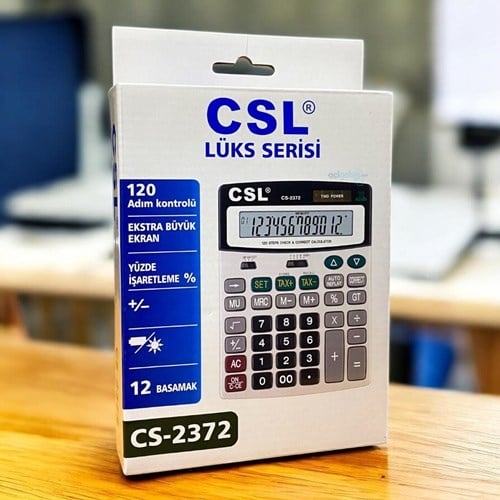Csl 12 Hane Hesap Makinası Cs-2372