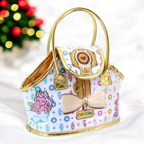 Cutekins Taşıma Çantalı Peluş Unicorn Lou Lou