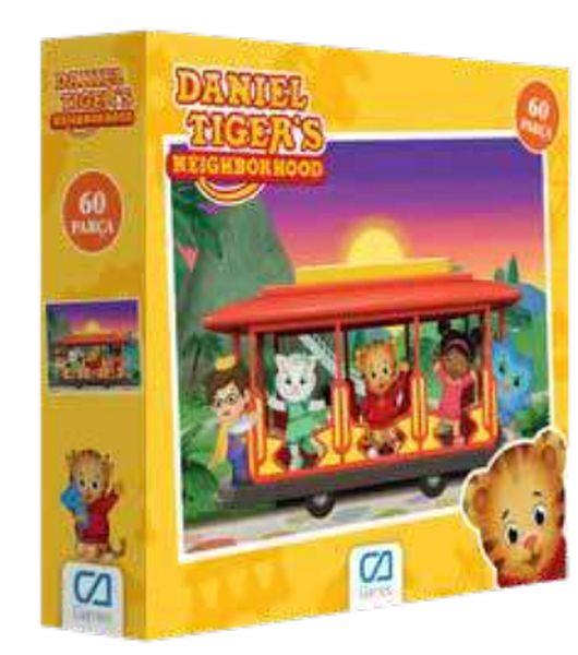 Daniel Tigers Puzzle 60