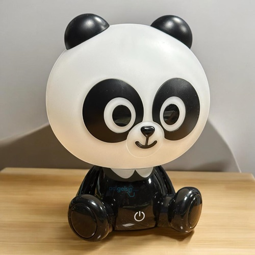 Dekoratif Sevimli Koca Kafa Panda Gece Lambası