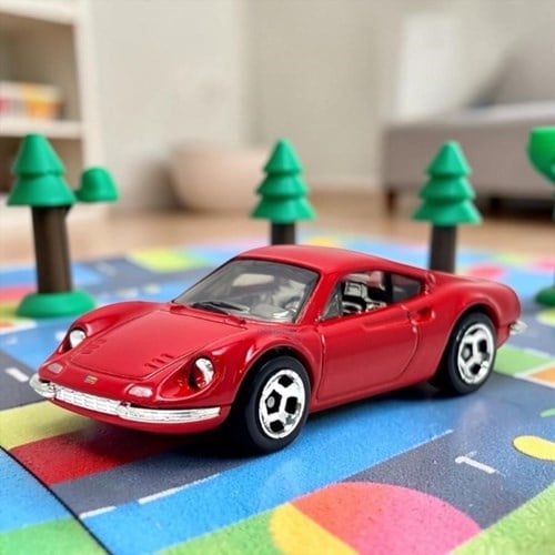 Dino 206 Gt Hot Wheels Tekli Araba