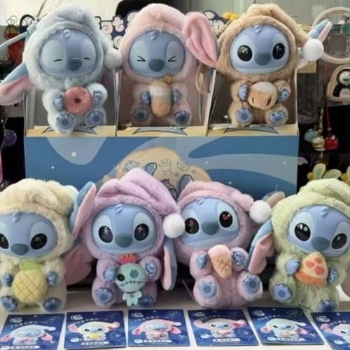 Disney Stitch Mini Kapsül Figürler Sürpriz Paket