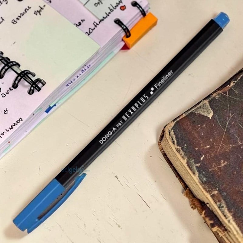 Dong-a Hexaplus Fineliner Açık Mavi