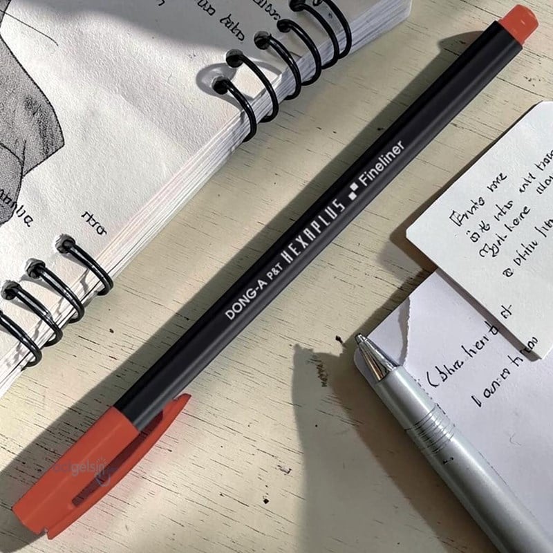 Dong-a Hexaplus Fineliner Kahve