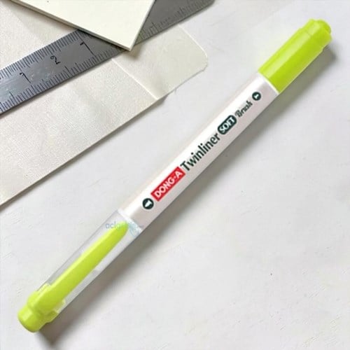 Dong-a Twinliner Soft Brush Limon Yeşili