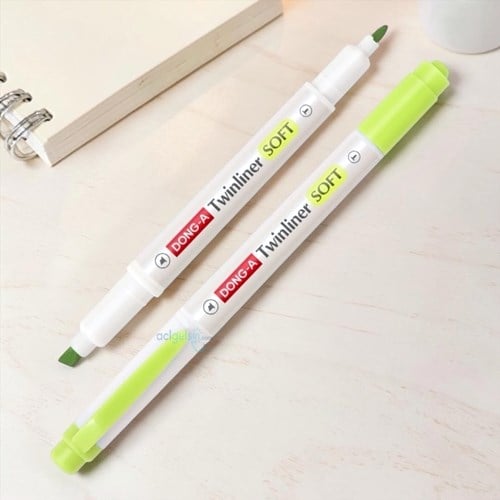 Dong-a Twınlıner Soft Fosforlu Kalem Limon Yeşil No:93