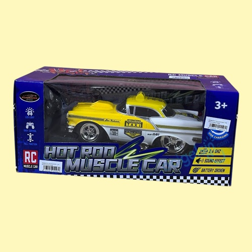 Drift Atan Taksi Model Kumandalı Sesli Işıklı Araba