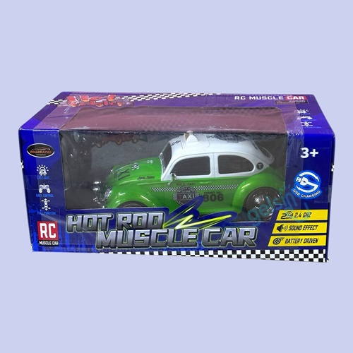 Drift Atan Taksi Model Kumandalı Sesli Işıklı Araba