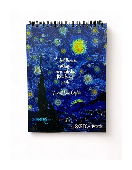 Eskiz Blok Defter 120gr A4 60 Yaprak