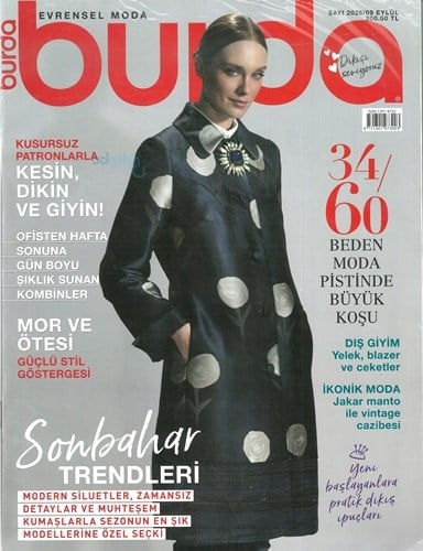 Evrensel Moda Burda Dergisi 2026/09