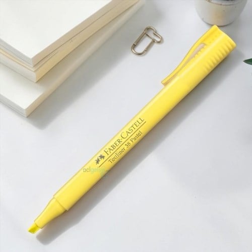 Faber Castel Fosforlu Kalem 38 Pastel Sarı 158110