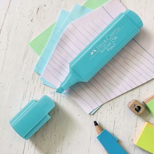 Faber Castell Fosforlu Kalem Pastel Turkuaz
