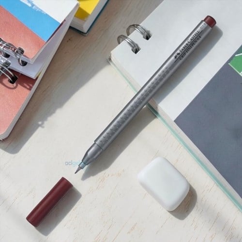 Faber Castell Grip Finepen 0.4 Mm Kahverengi