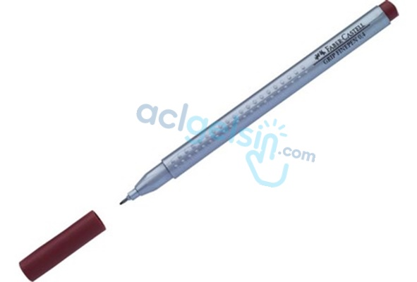 Faber Castell Grip Finepen 0.4 Mm Kahverengi