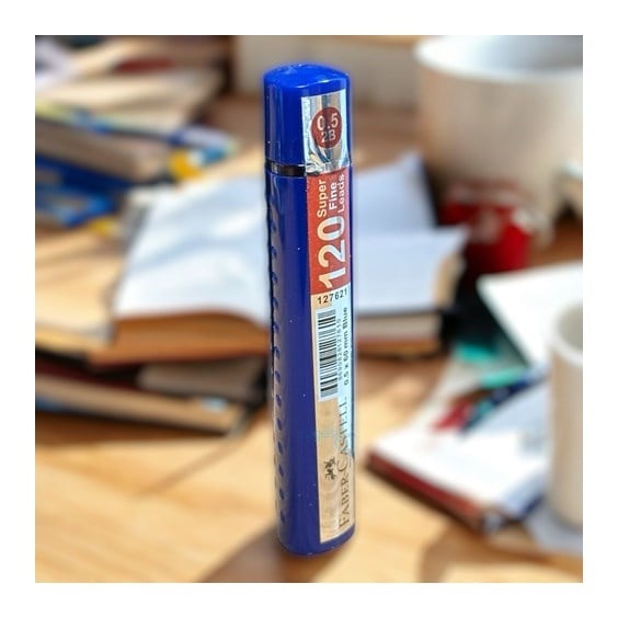 Faber Castell Grip Min Kalem Ucu 05mm 120li Tüp Lacivert