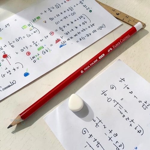 Faber Castell Kurşun Okul Kalemi 2,5b Üçgen