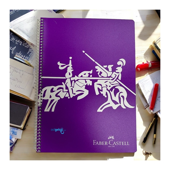 Faber Castell Since Spralli Defter A4 140 Yaprak Kareli