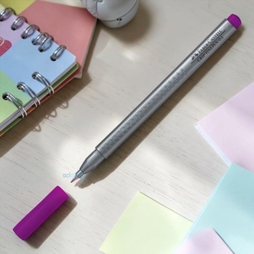 Faber Grip Finepen 0.4 Mm Açık Mor