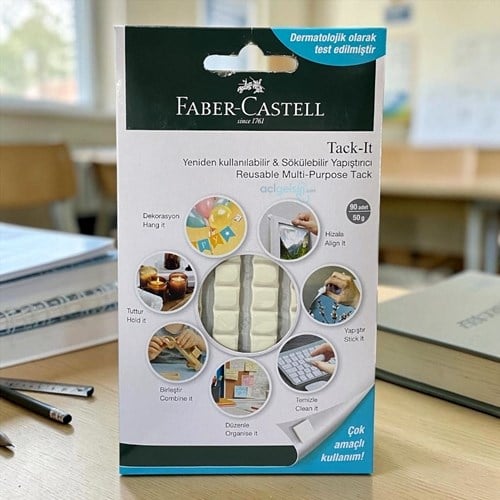 Faber Tack-ıt Beyaz Hamur Yapıştırıcı 50gr 90lı