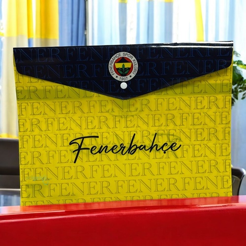 Fenerbahçe Lisanslı Çıtçıtlı Dosya