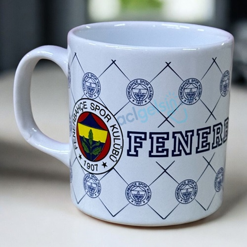 Fenerbahçe Porselen Kupa Bardak Tasarım Logo