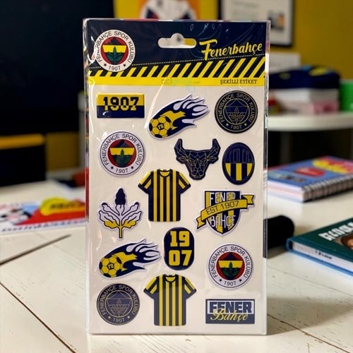 Fenerbahçe Şekilli Etiket Sticker