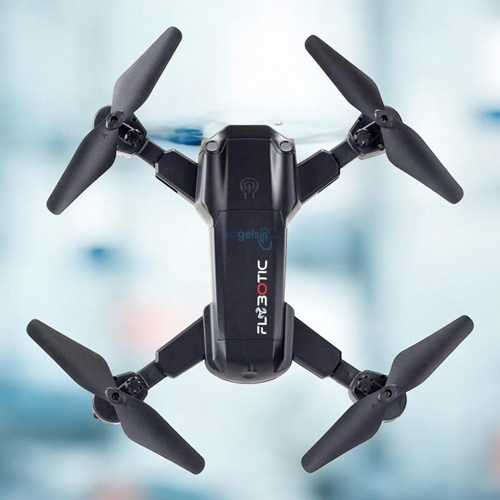 Foldable Işıklı Usb Şarjlı Kameralı Uzaktan Kumandalı Drone