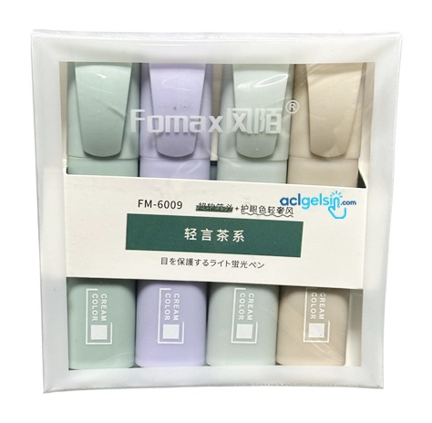 Fosforlu Kalem Pastel 4 Renk