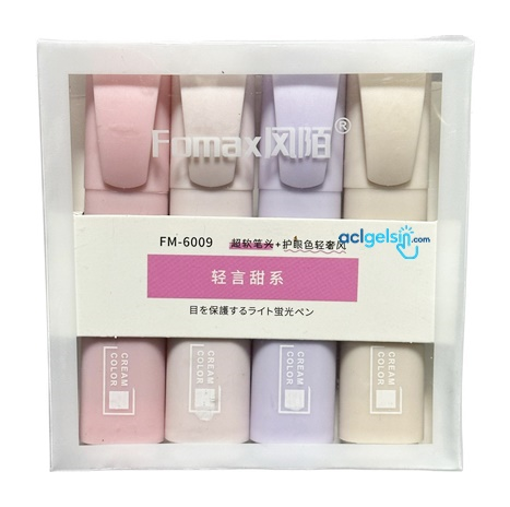 Fosforlu Kalem Pastel 4 Renk
