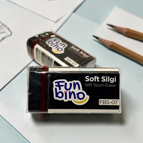 Funbino Siyah Soft Silgi
