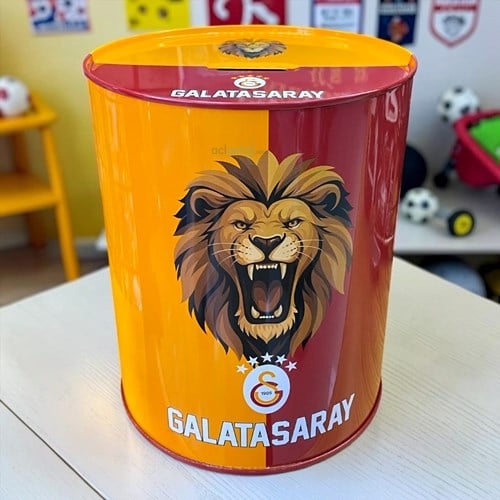 Galatasaray Aslan Büyük Metal Kumbara